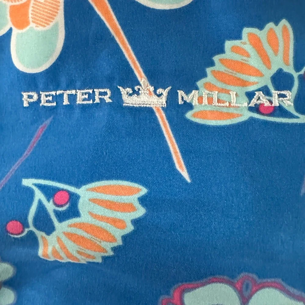 Peter Millar Large Floral Travel or Beach  Tote Bag - Picture 11 of 16